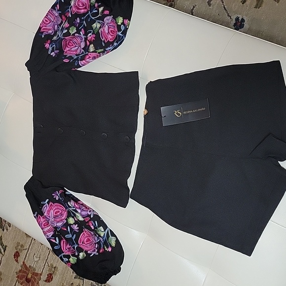 Shorts and blouse Linen Set - Picture 10 of 11